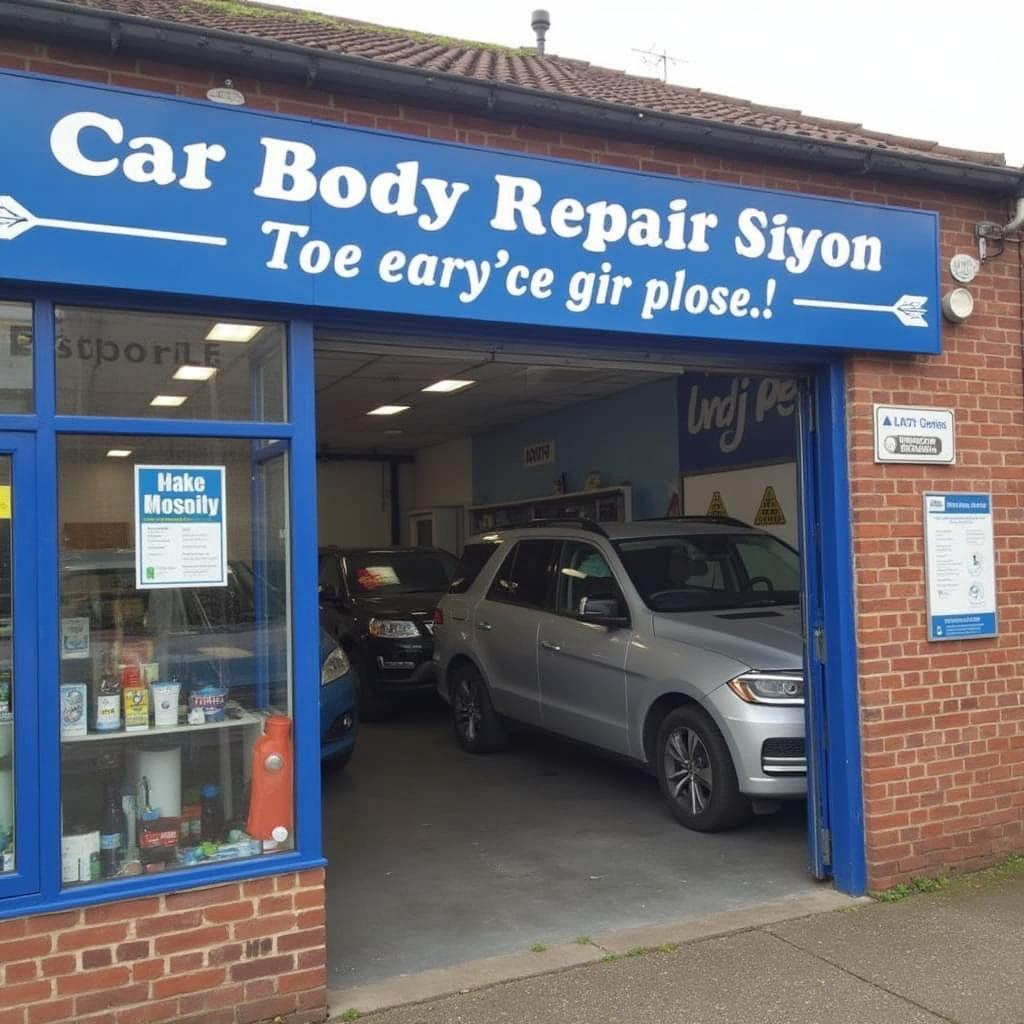 Choosing a Car Body Repair Shop in Trowbridge