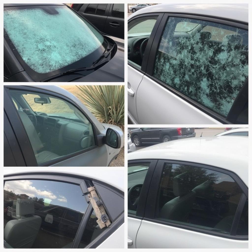 Types of Car Window Damage in Tucson