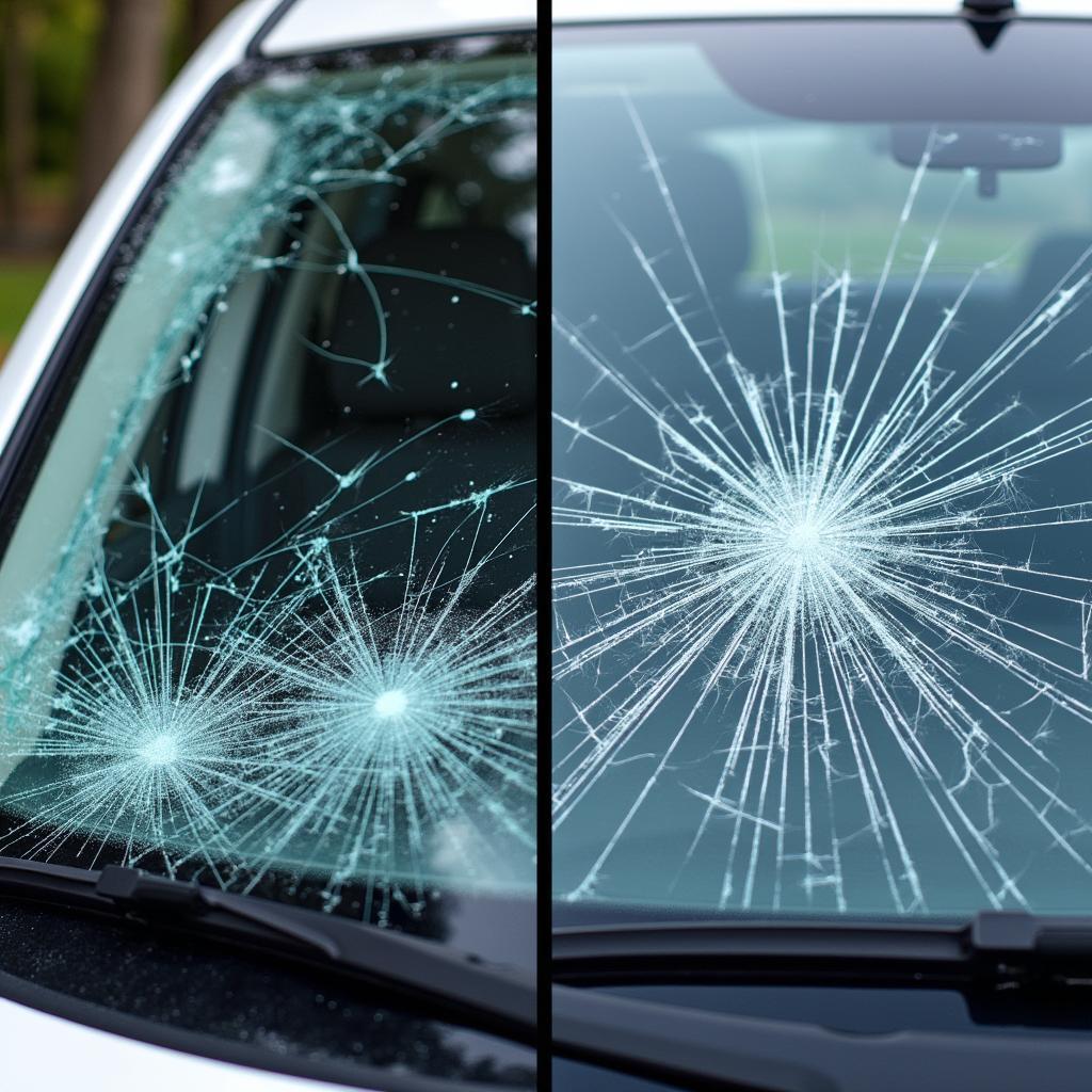 Car Window Damage Types