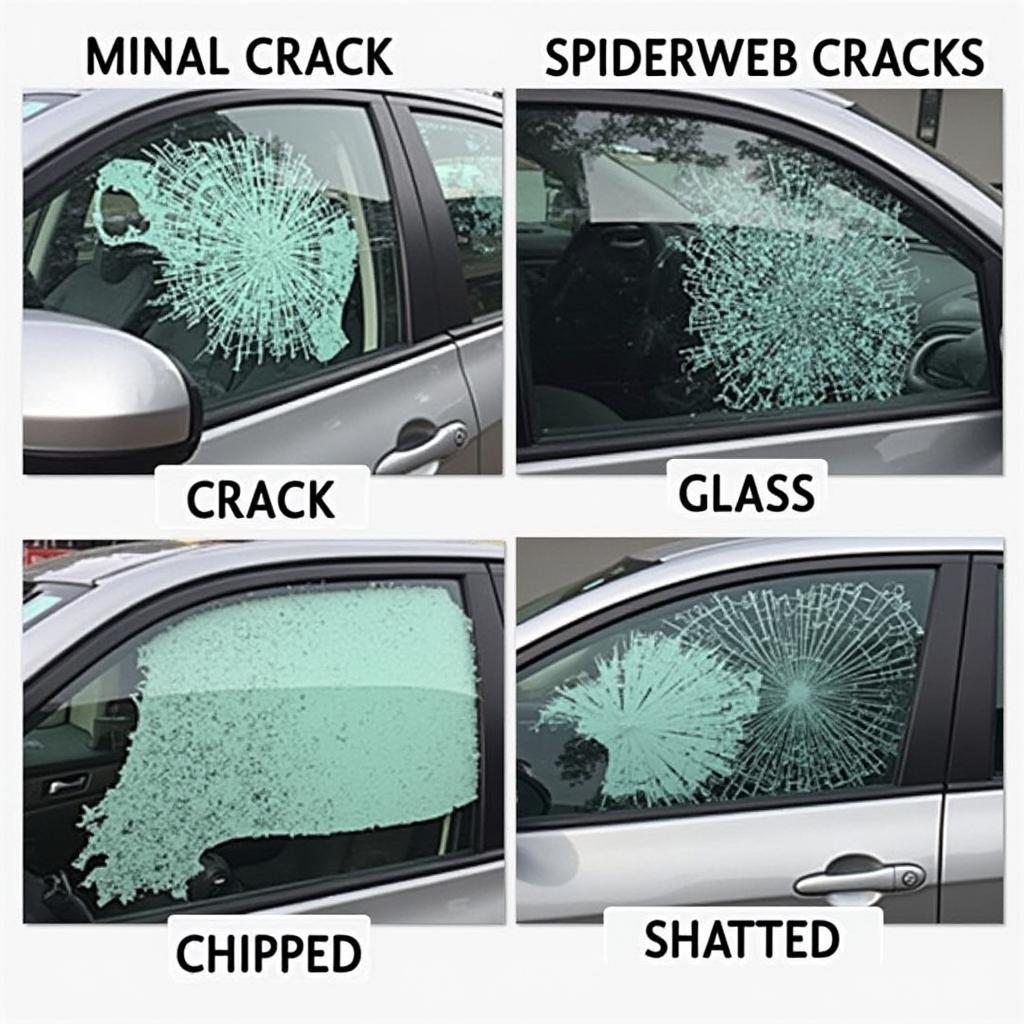 Different Types of Car Window Damage