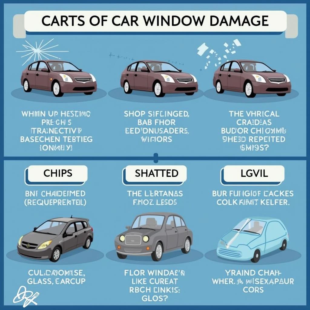 Types of Car Window Damage