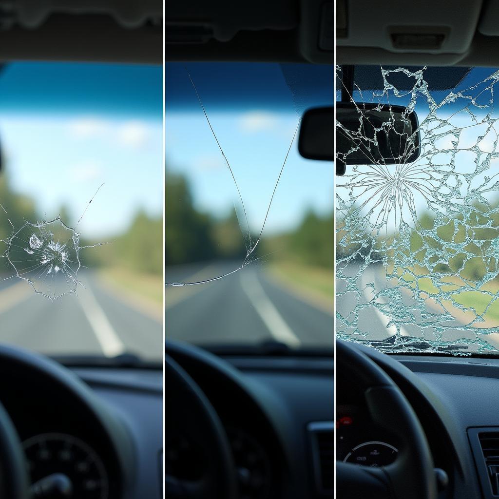 Different Types of Car Window Damage