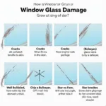 Common Types of Car Window Glass Damage