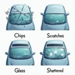 Common Car Window Damage Types