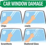 Different Types of Car Window Damage