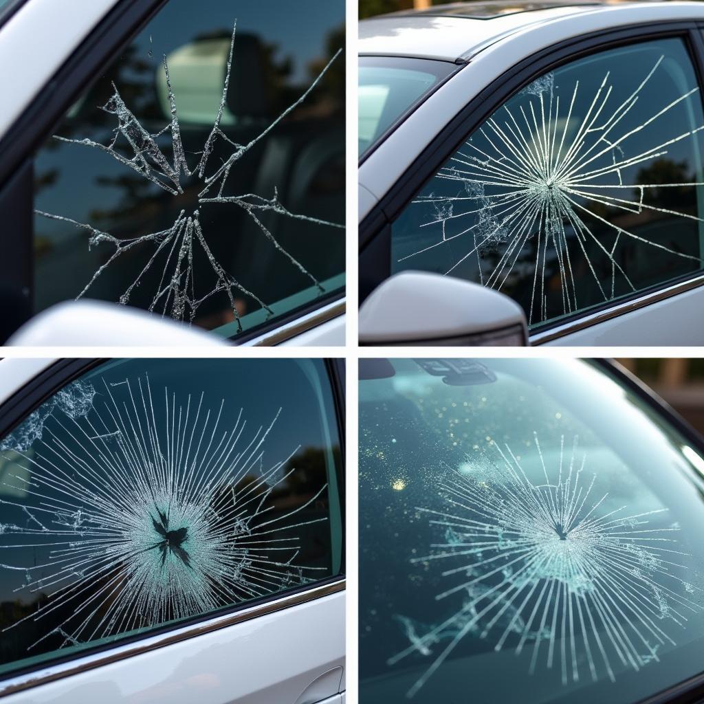 Types of Car Window Damage in Indio