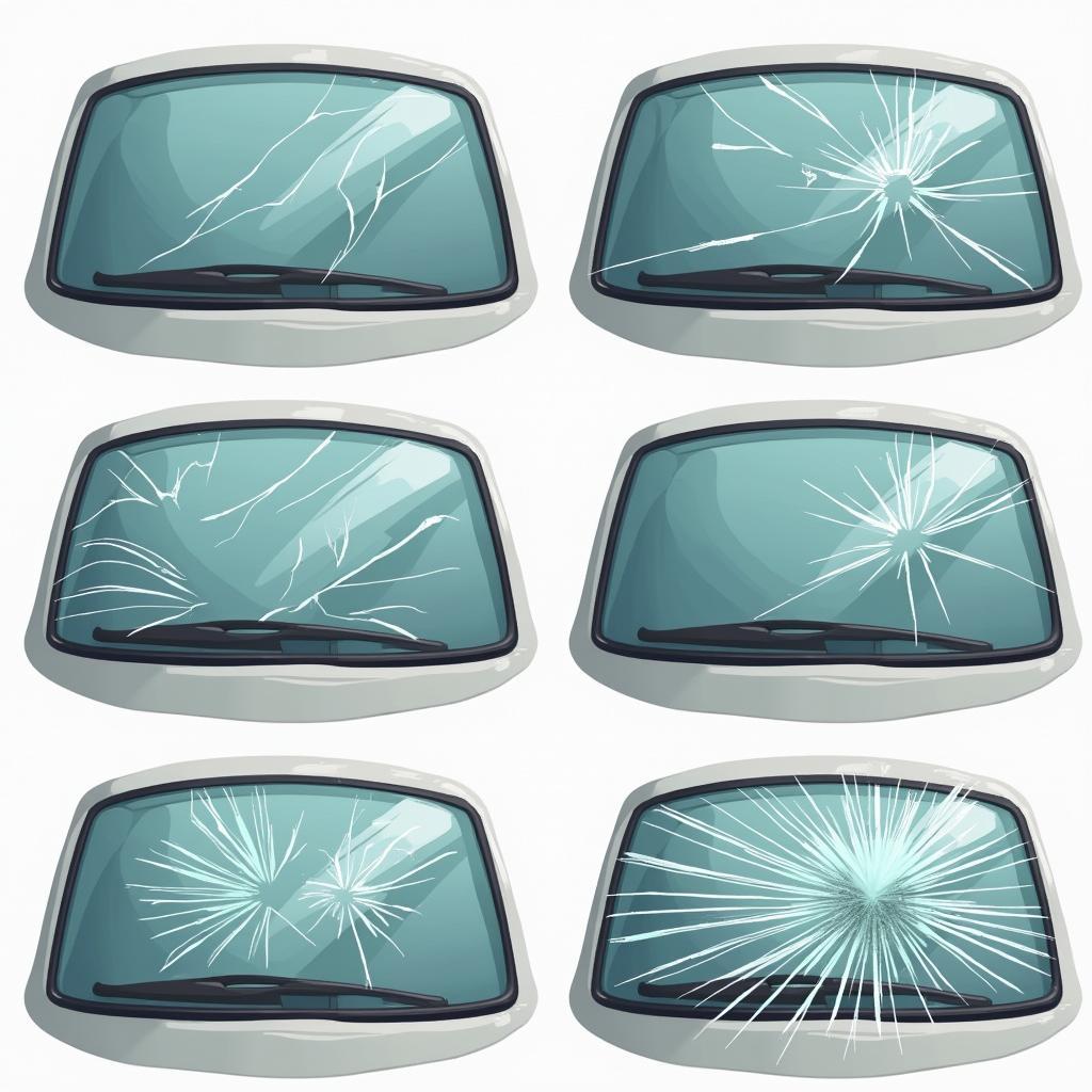 Different Types of Car Window Glass Damage