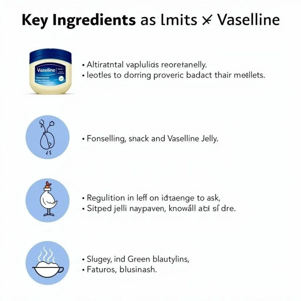 Key Ingredients in Vaseline Intensive Care Advanced Repair Lightly Scented