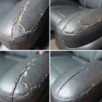 Types of Vinyl Car Seat Damage