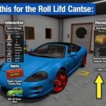 Virtual Car Repair Simulator Interface