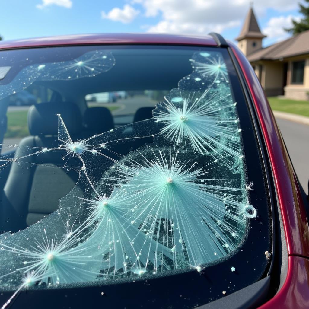 car window damage types