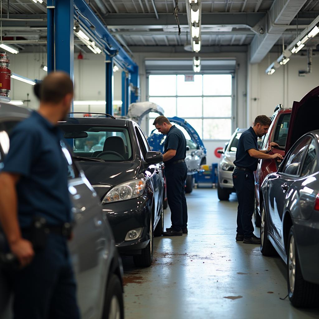 Car body shop in Wallingford