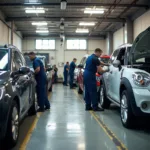 Car body repair shop in Whitley Bay