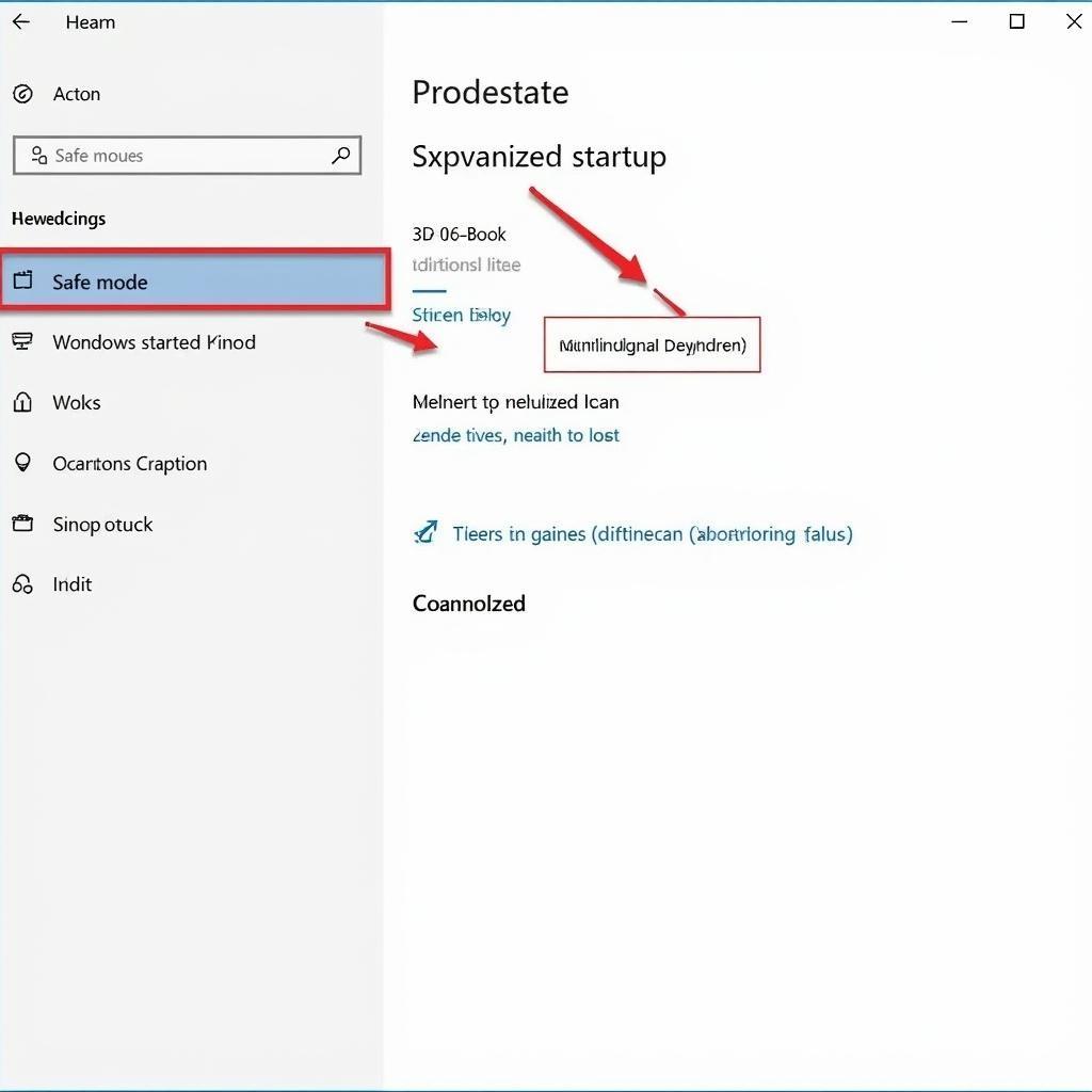 Accessing Safe Mode in Windows 11