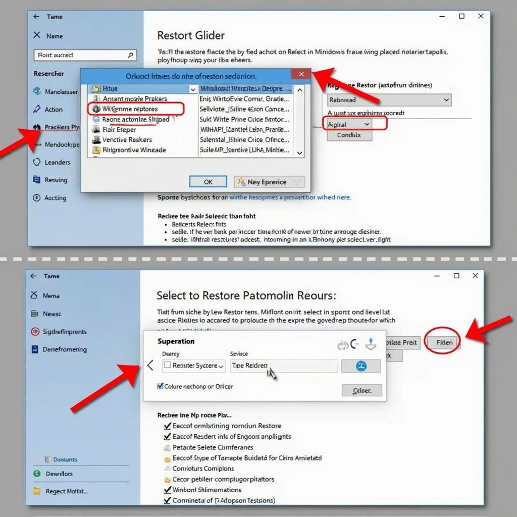 Performing System Restore in Windows 11