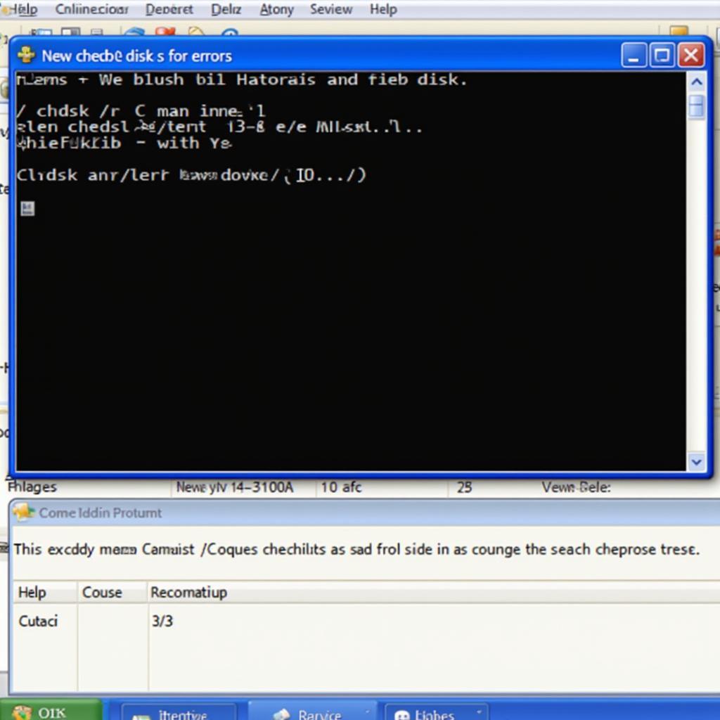 Windows 7 Command Prompt CHKDSK