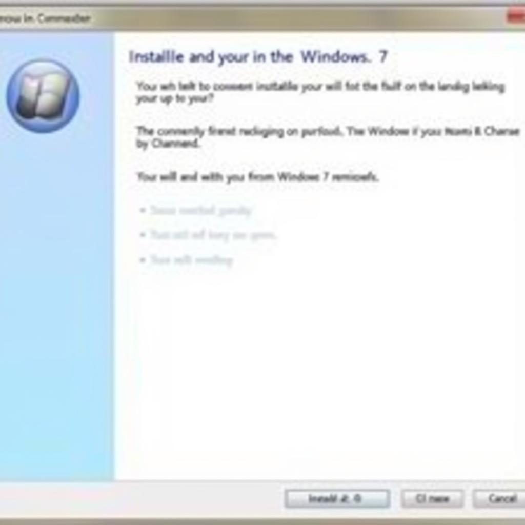 Windows 7 Reinstallation Process