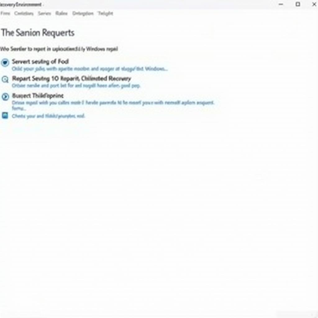 Selecting the Right Repair Option in Windows 10