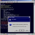 Running SFC Scannow in Windows XP CMD