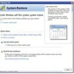 Windows XP System Restore Utility