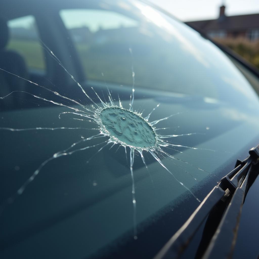 Windscreen Chip in Grimsby