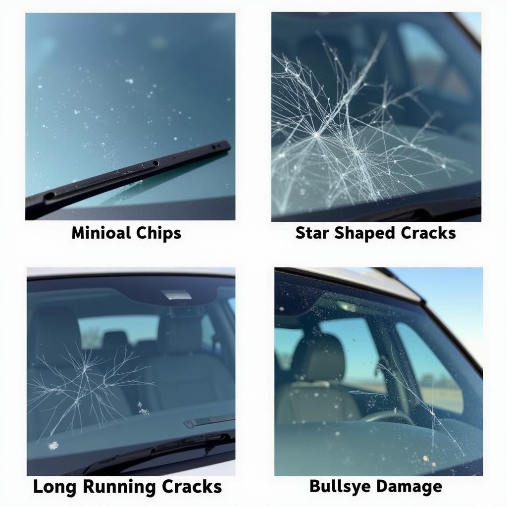 Types of Windscreen Damage