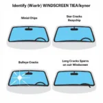 Types of Windscreen Damage