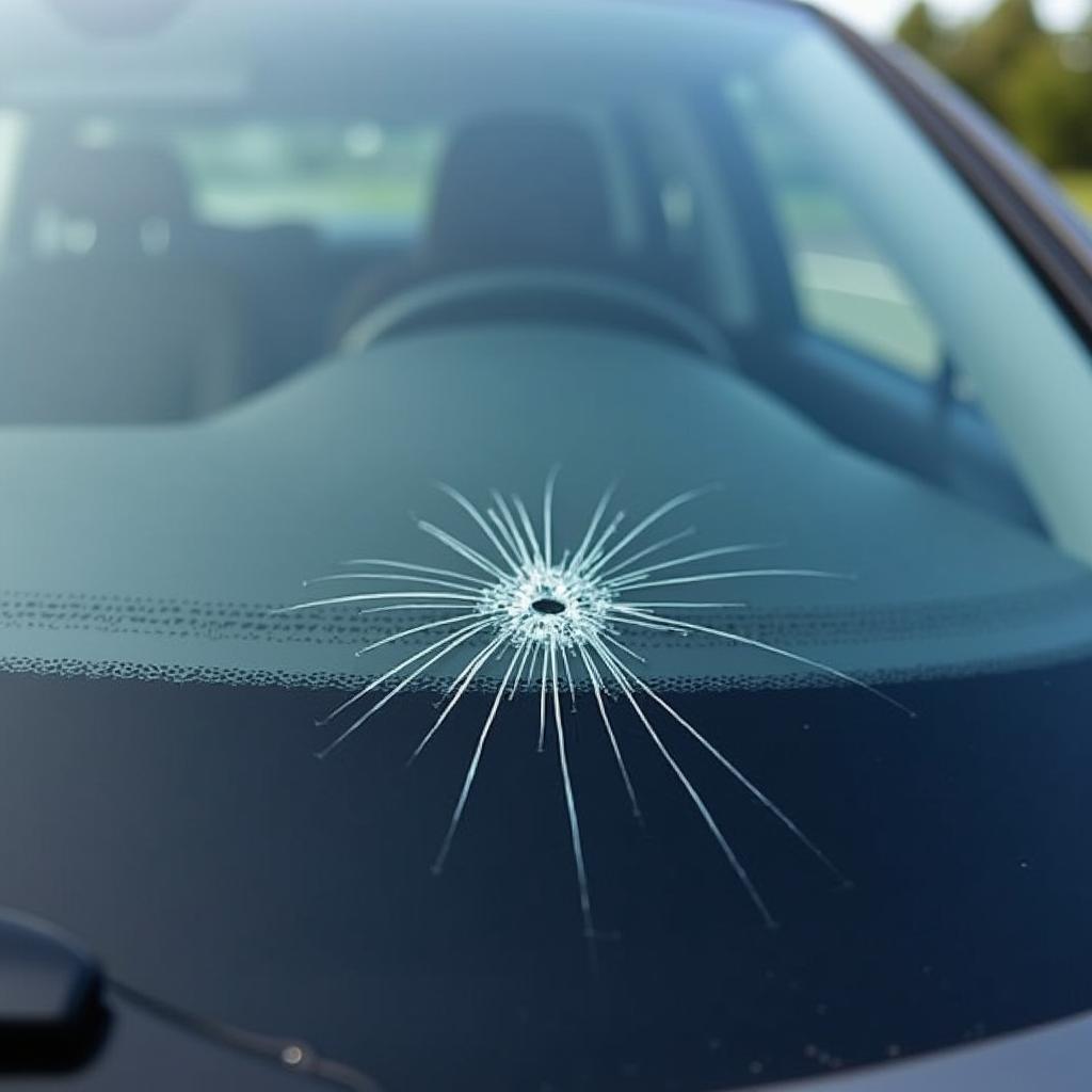 Car Windshield Chip Damage