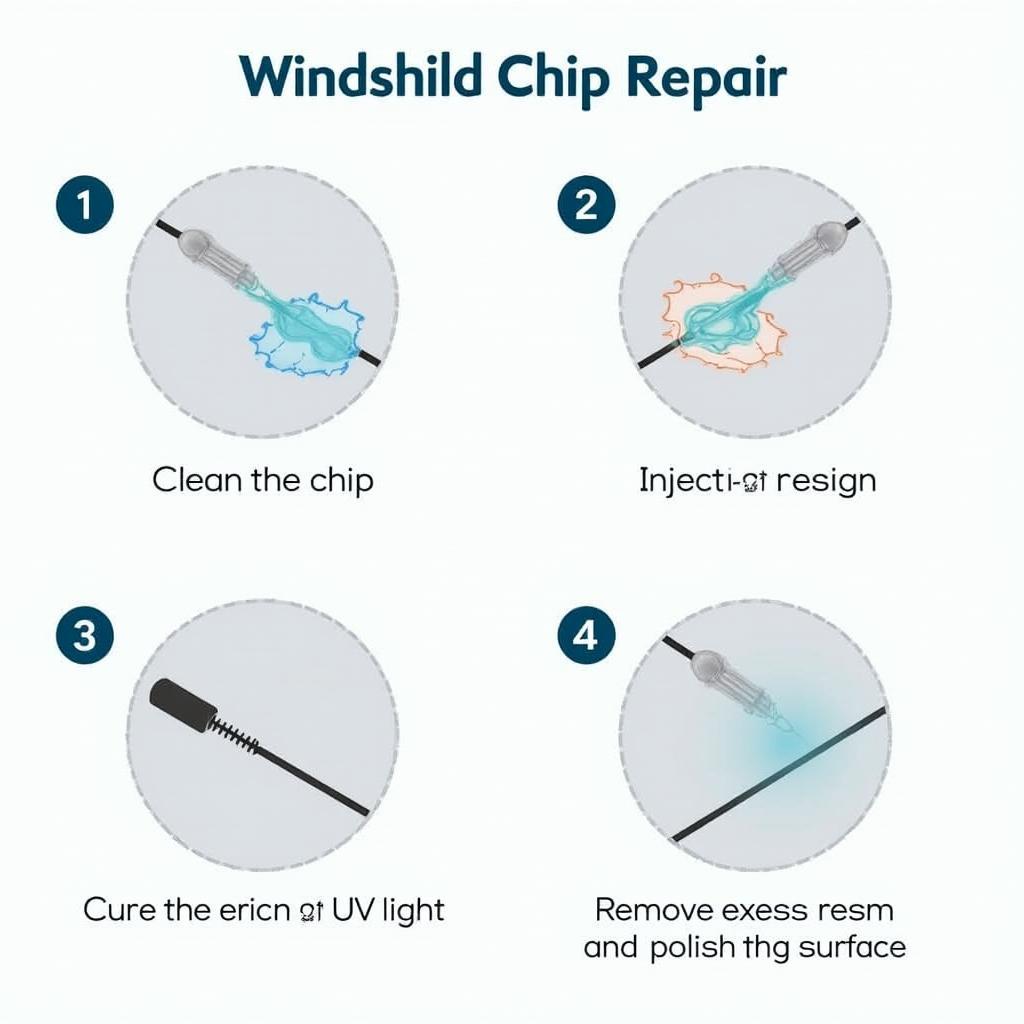 Windshield Chip Repair Process