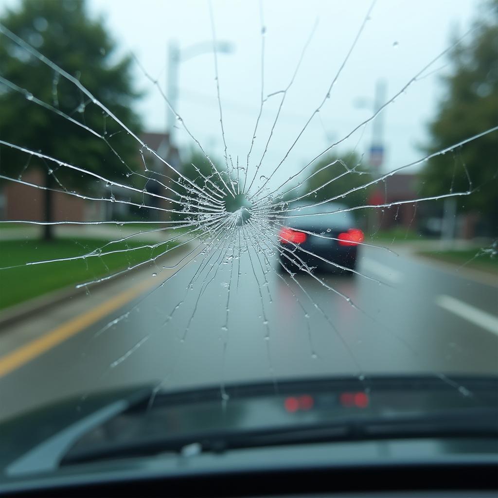 Windshield Crack in Goshen