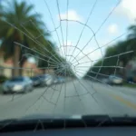 Windshield Crack in Hialeah