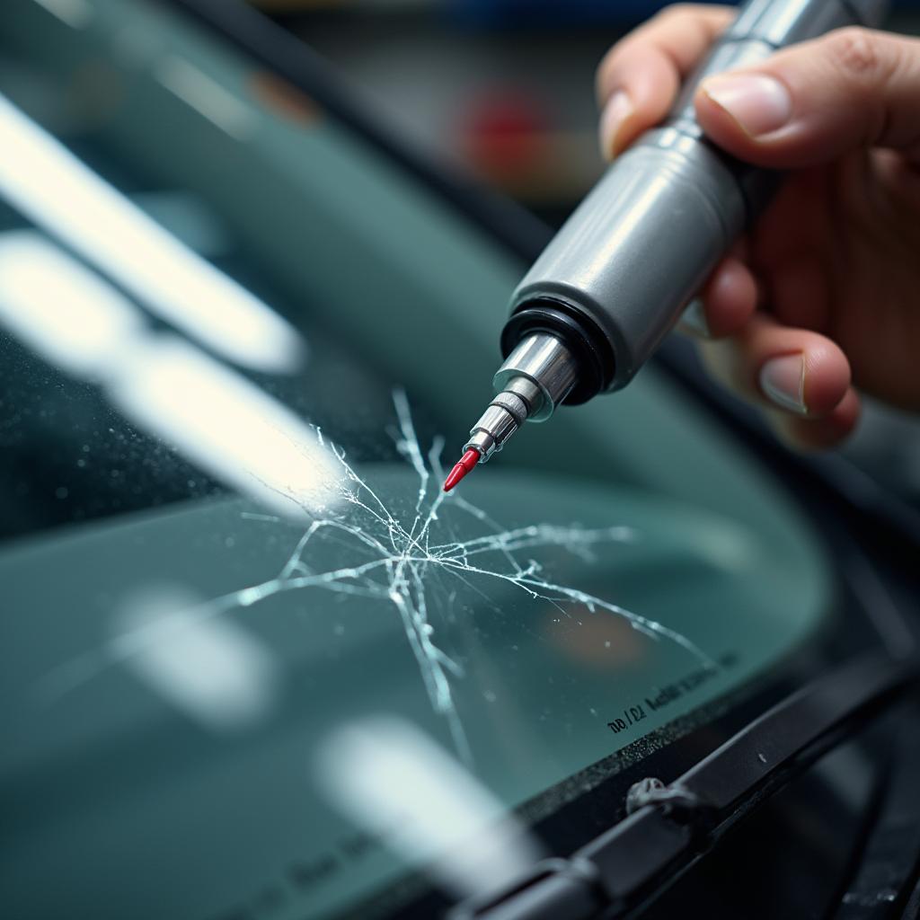 Windshield Crack Repair in North Hollywood