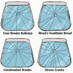 Types of Windshield Cracks