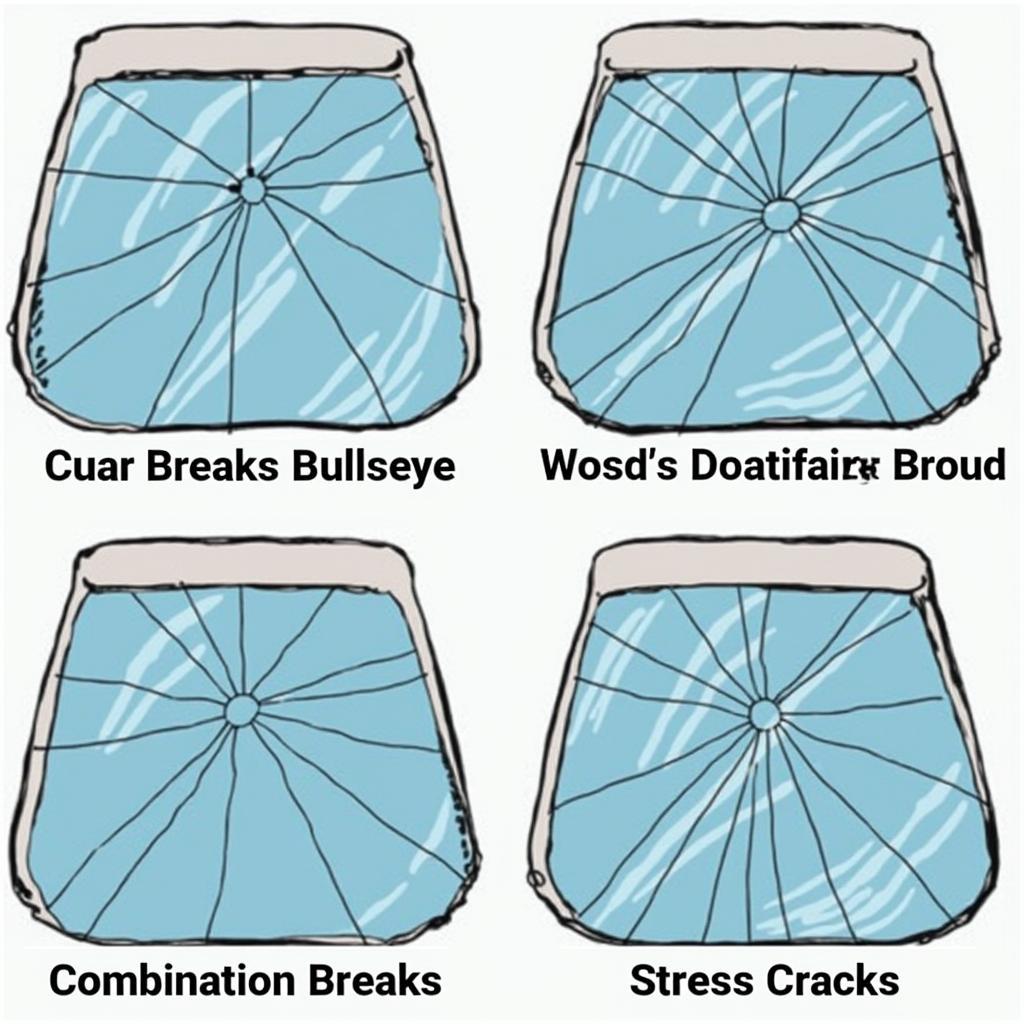 Types of Windshield Cracks