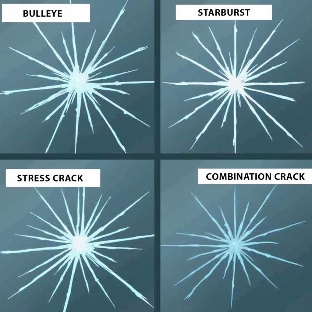 Types of Windshield Cracks