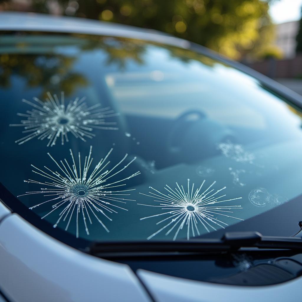 Types of Windshield Cracks in 94063 CA