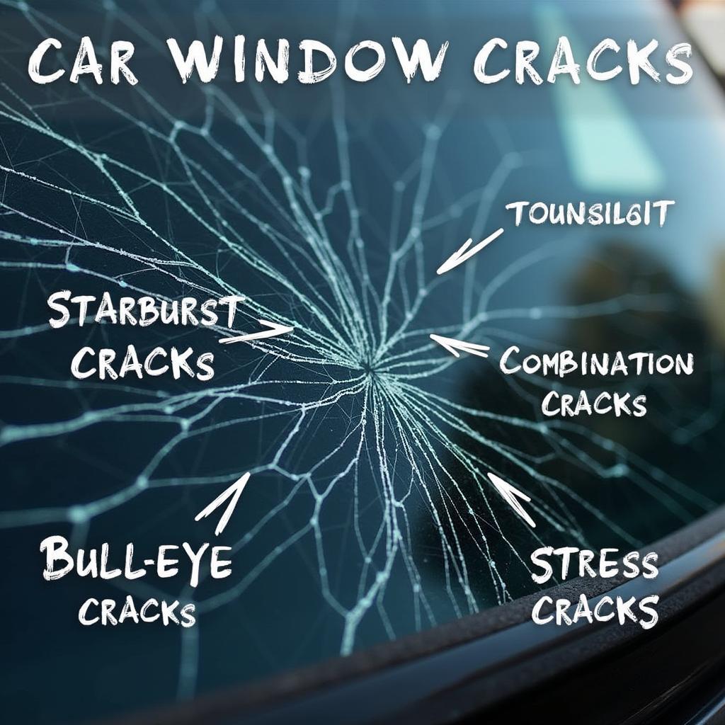 Car Window Crack Types in Townsville