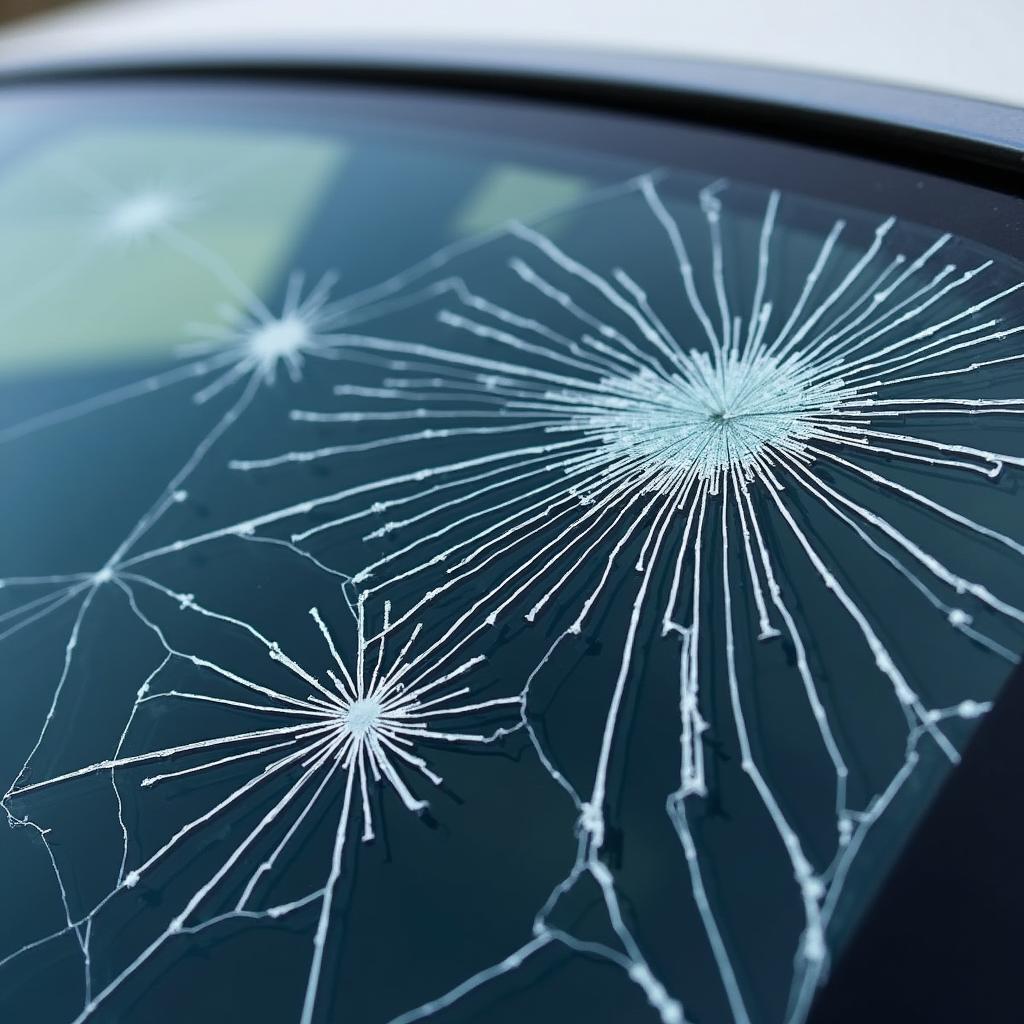 Common Car Window Crack Types in Winnipeg