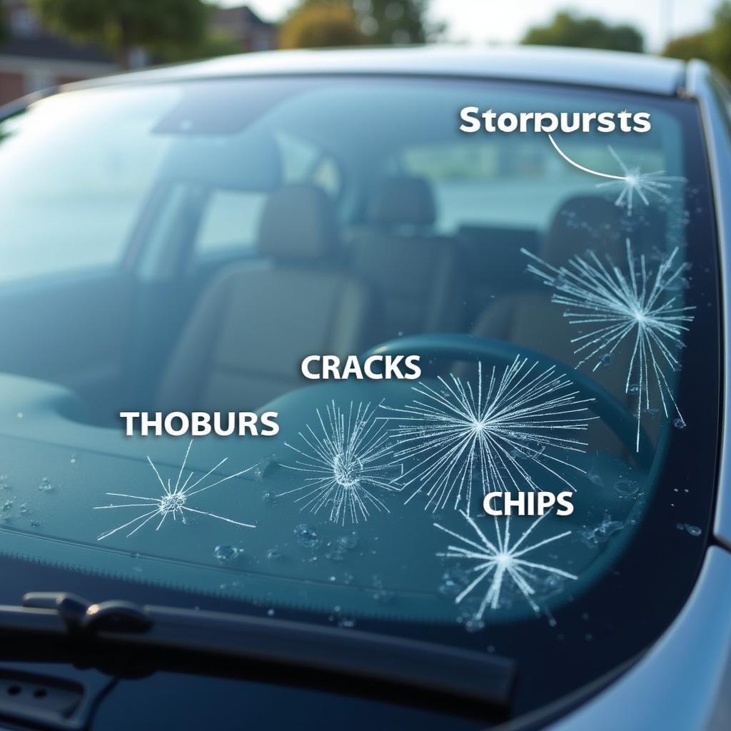 Types of Windshield Damage