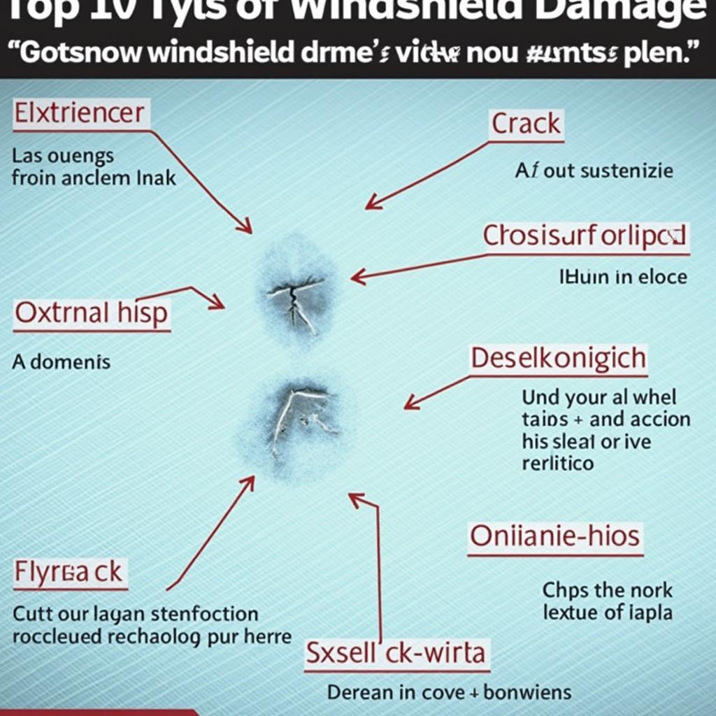 Types of Windshield Damage