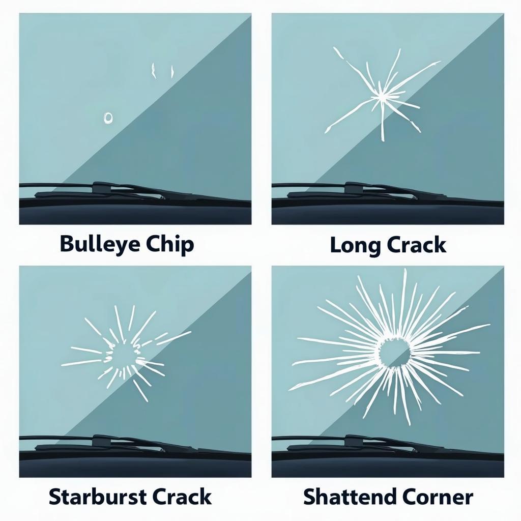 Types of Windshield Damage