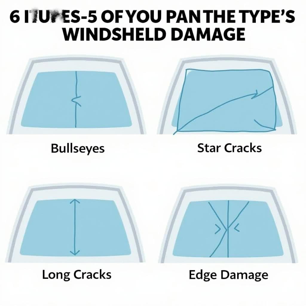 Types of Windshield Damage