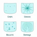 Types of Windshield Damage