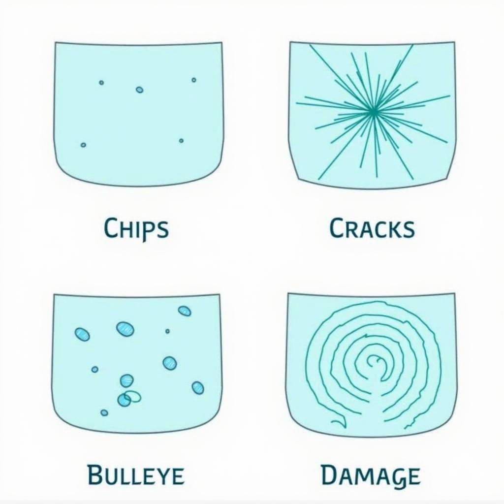 Types of Windshield Damage