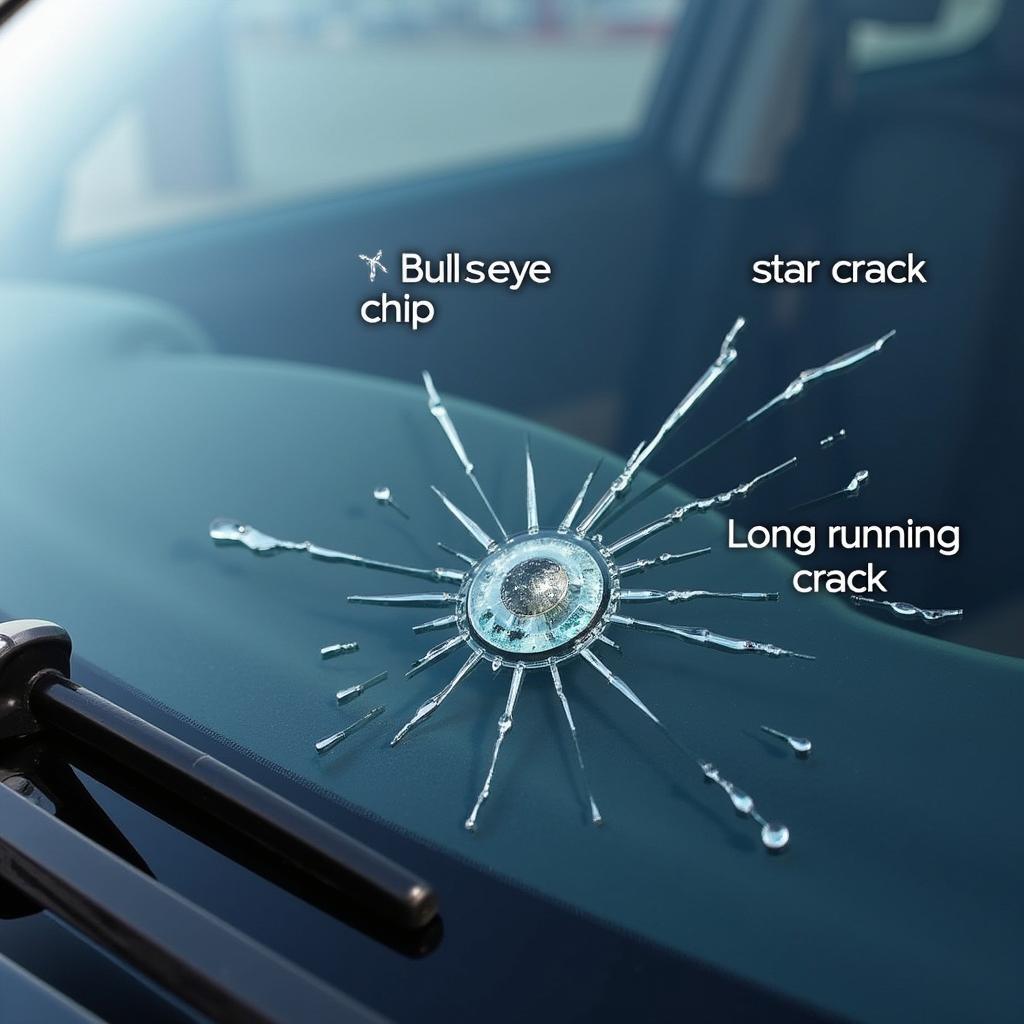 Types of Windshield Damage