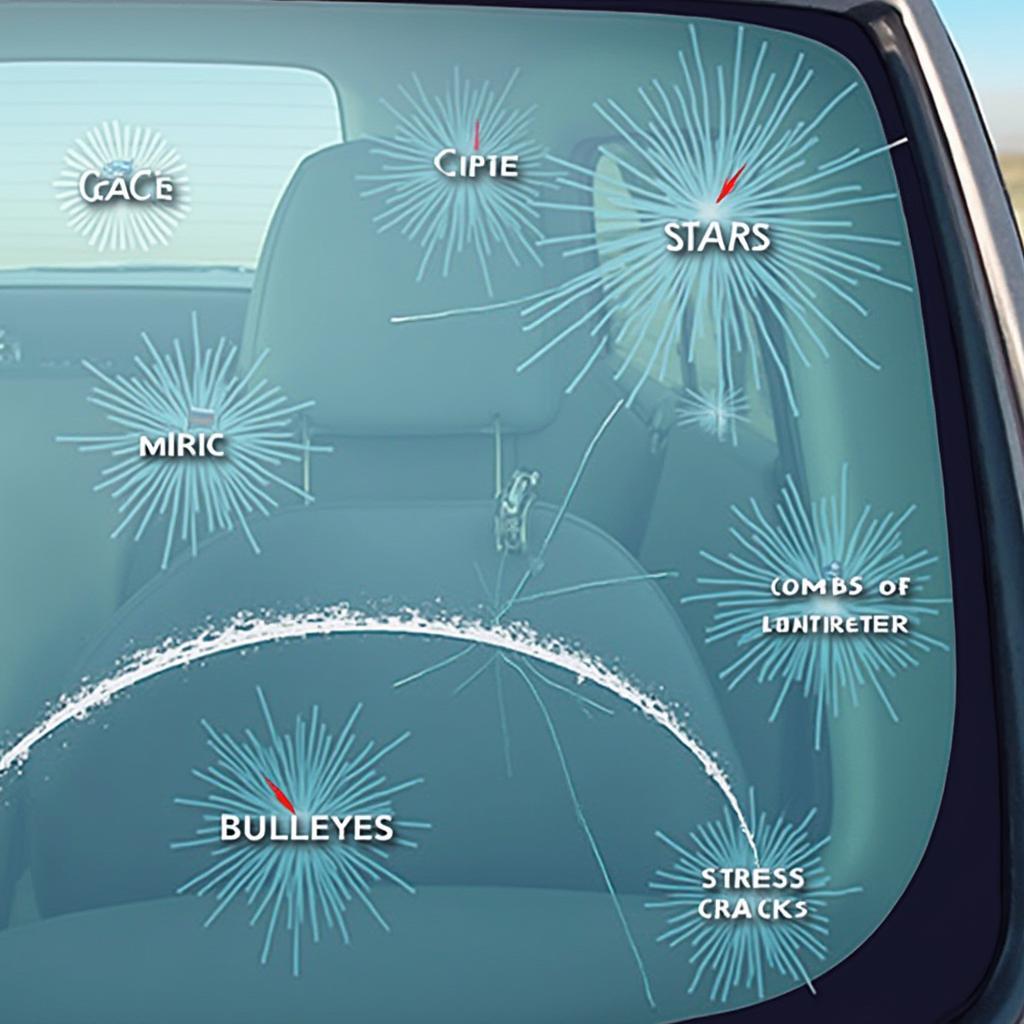 Types of Windshield Damage