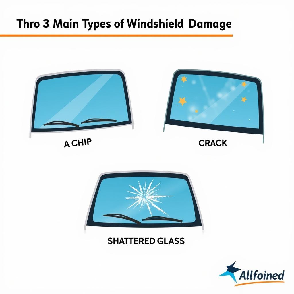 Types of Windshield Damage