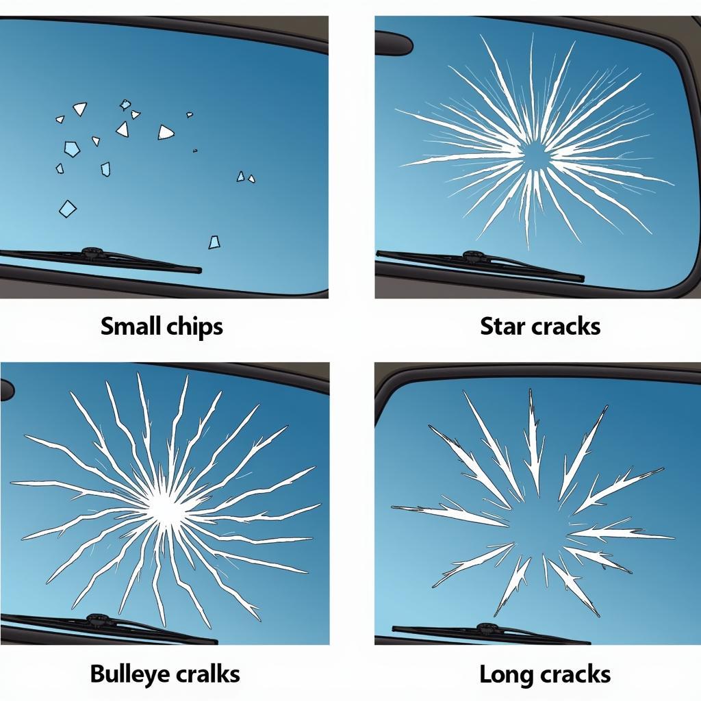 Types of Windshield Damage