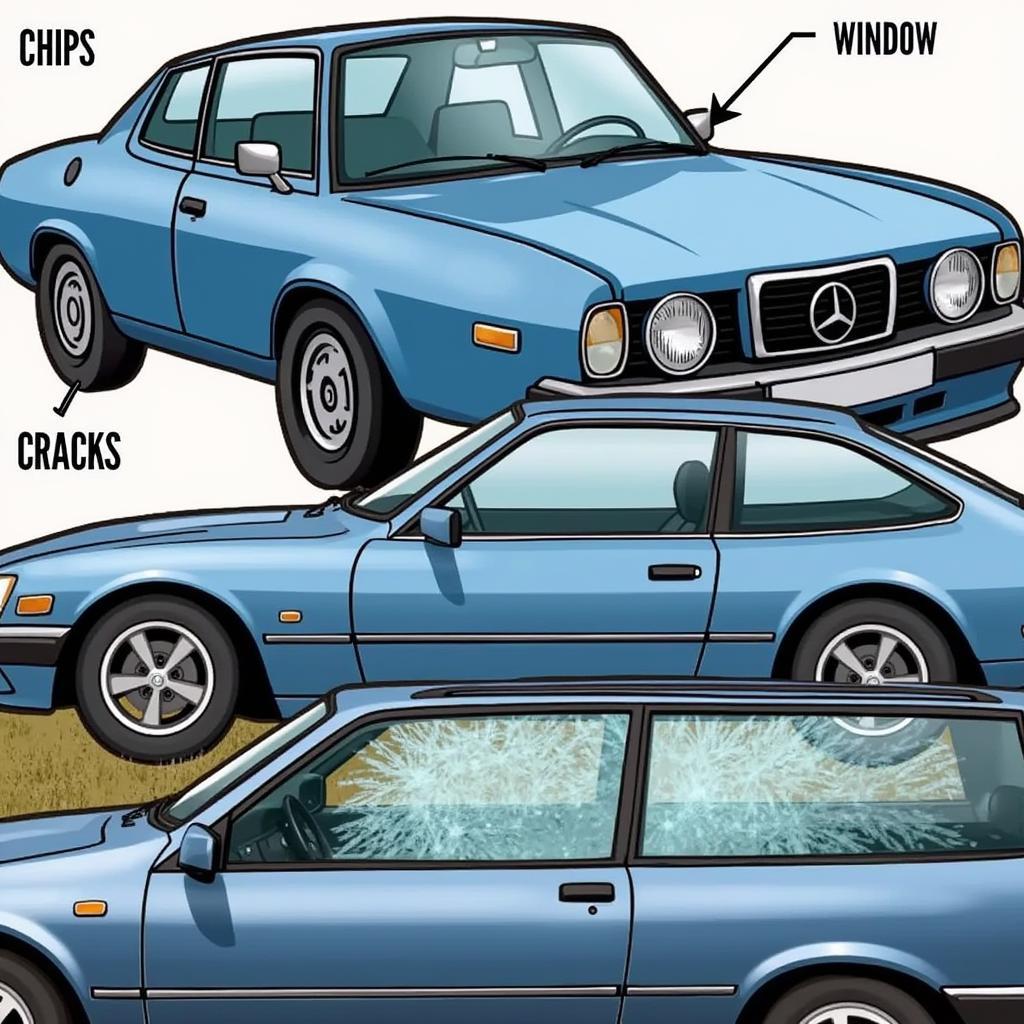 Types of Windshield Damage