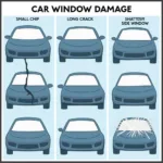 types-of-car-window-damage